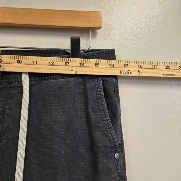 Vuori Men's M Ripstop Climber Jogger Pants Gorpcore Organic Cotton Charcoal Gray - Picture 8 of 10